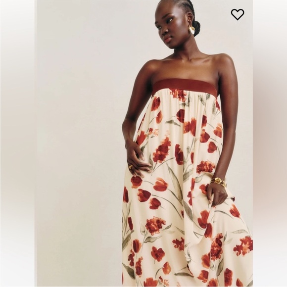 Reformation Maribelle Dress in Rubi - Picture 2 of 4